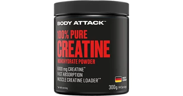 body-attack-100-pure-creatine-300gr (1) کراتین "بادی اتک" - Image 1