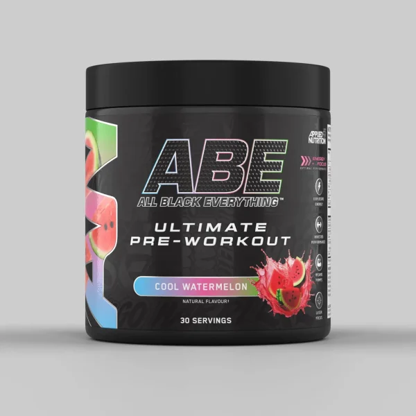 ABE_Ultimate_Pre-Workout_375g_-_Cool_Watermelon پمپ ABE "اپلاید" - Image 1