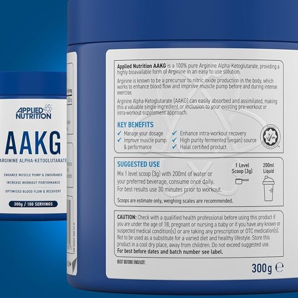 آرژنین آلفا کتوگلوتارات "اپلاید" AAKG Applied - Image 2