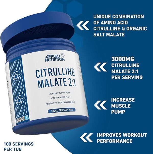 سیترولین "اپلاید" Citrulline Malate 2:1 Applied - Image 2