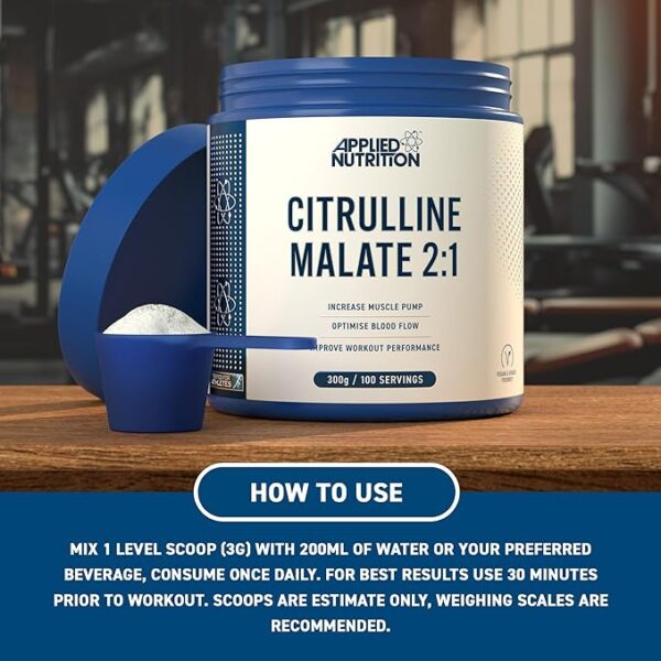 سیترولین "اپلاید" Citrulline Malate 2:1 Applied - Image 3